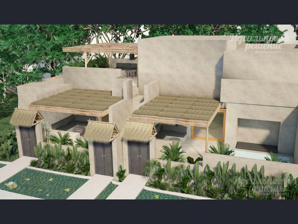 Дизайн Holiday Village для отель курорт на о.Самуи, Тайланд.